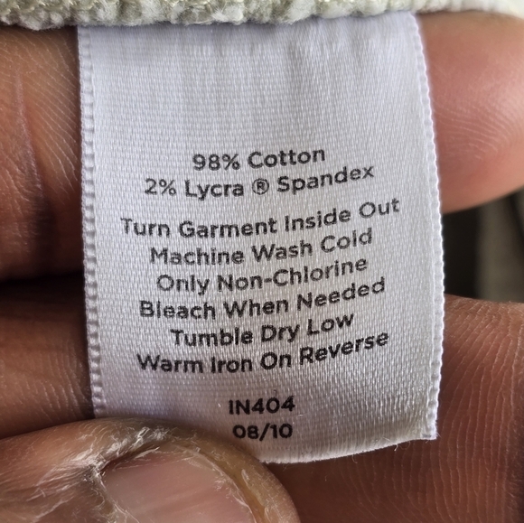 Talbots Courdory Pants Women Size 16 Gray Signature Ankle Retro Casual Logo - Picture 11 of 12